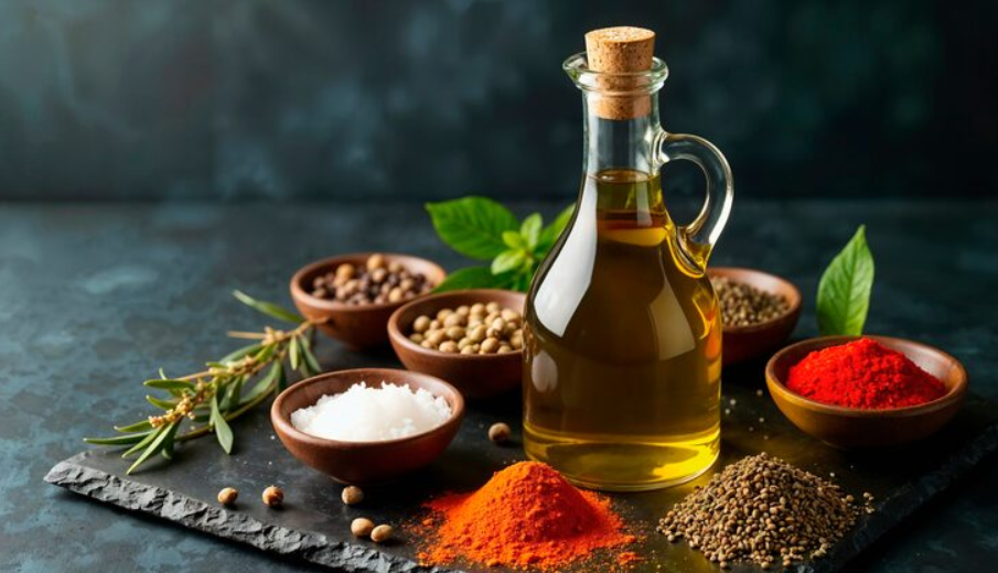 Best herbal products in Balaghat with fresh green leaves and botanicals